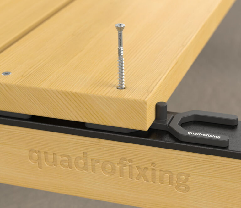 Vis QUADROFIX C2 pour fixation d’une lame de terrasse