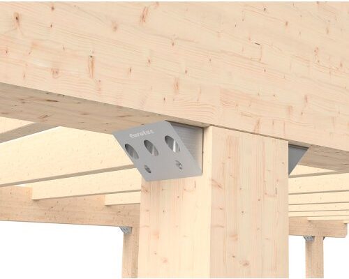 Connecteur Ecktec pour assemblage de structure bois